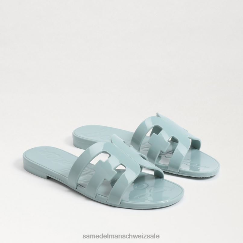 CH Sam Edelman Frauen Bay Jelly Slide-Sandale Flut blau X2J86219 Schuhwerk