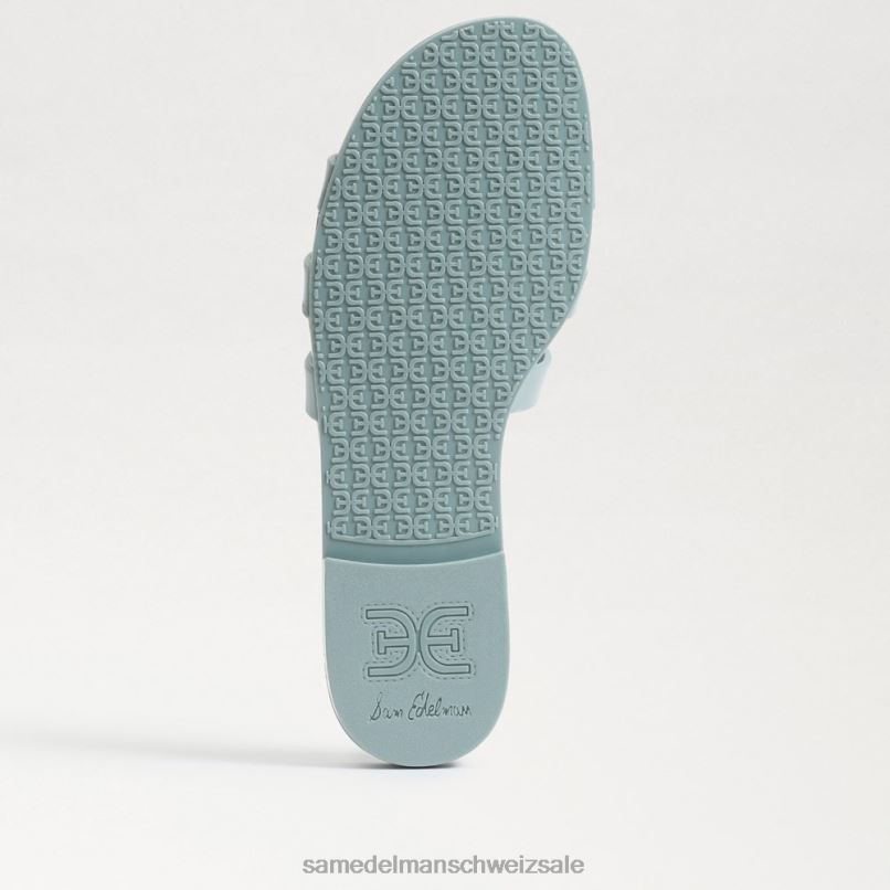 CH Sam Edelman Frauen Bay Jelly Slide-Sandale Flut blau X2J86219 Schuhwerk