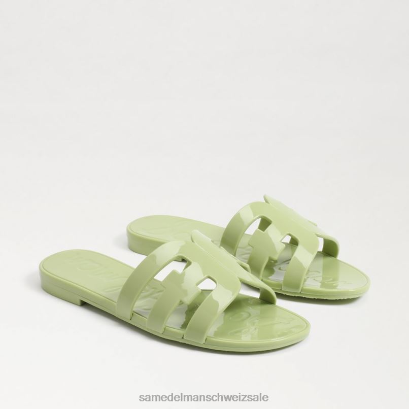 CH Sam Edelman Frauen Bay Jelly Slide-Sandale Sommerbirne X2J86217 Schuhwerk