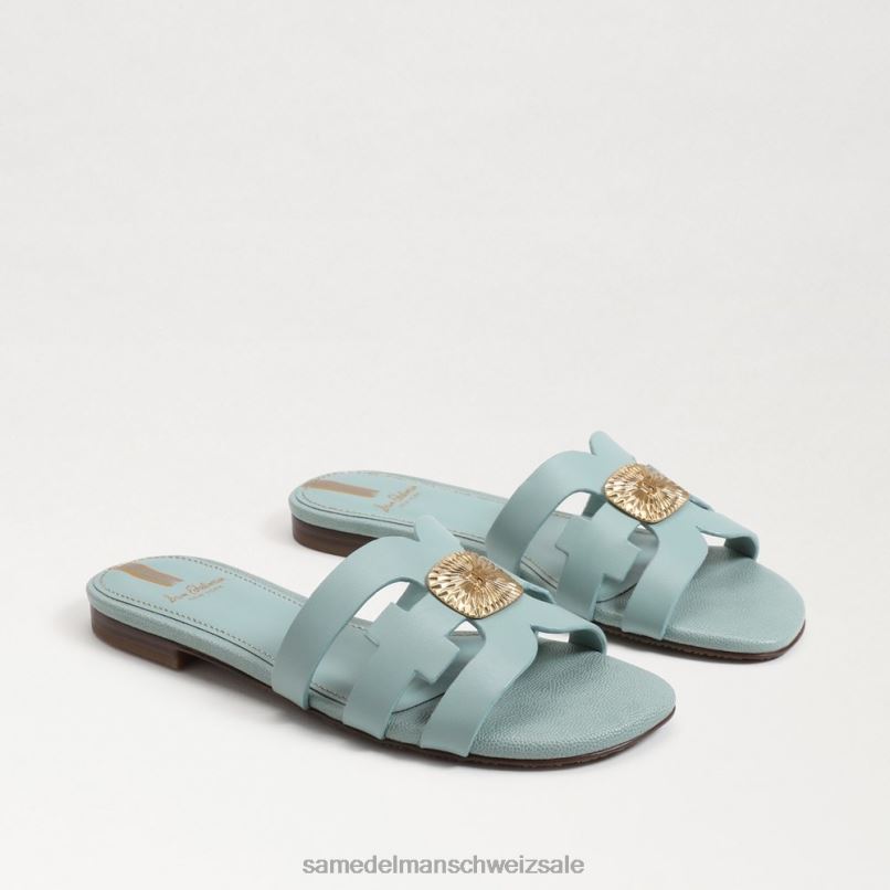 CH Sam Edelman Frauen Bay Radiant Slide-Sandale Flut blau X2J86576 Schuhwerk