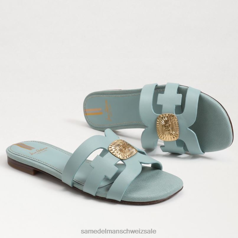 CH Sam Edelman Frauen Bay Radiant Slide-Sandale Flut blau X2J86576 Schuhwerk