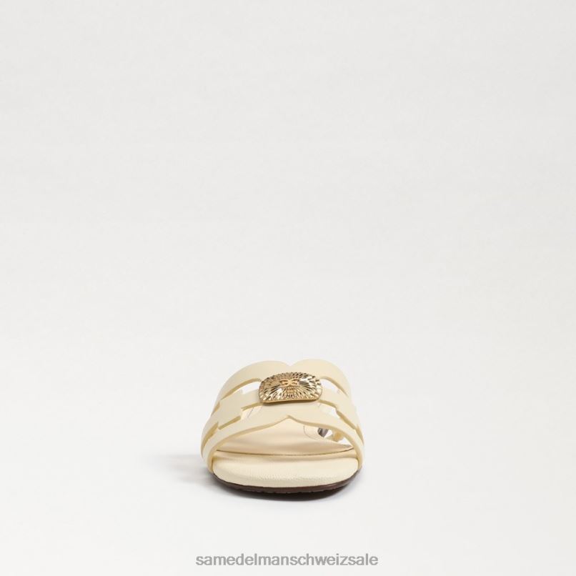 CH Sam Edelman Frauen Bay Radiant Slide-Sandale gebleichter Weizen X2J86579 Schuhwerk