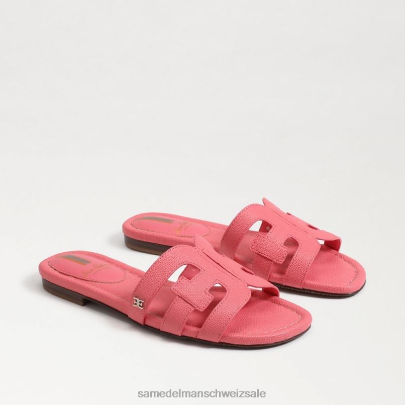 CH Sam Edelman Frauen Bay-Slide-Sandale Calypso-Koralle X2J8611 Schuhwerk