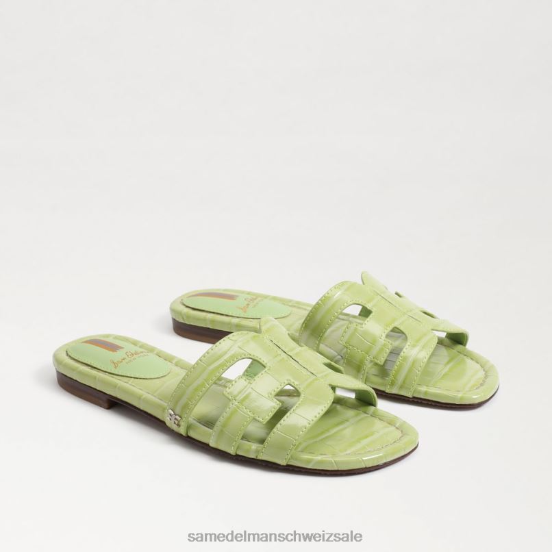 CH Sam Edelman Frauen Bay-Slide-Sandale Sommerbirne X2J8610 Schuhwerk