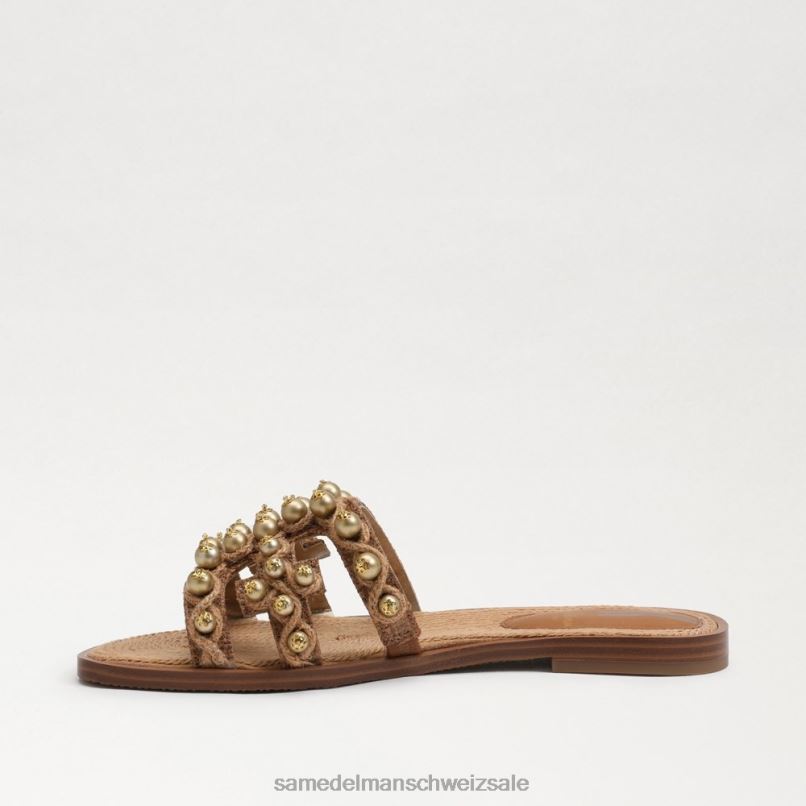 CH Sam Edelman Frauen Bay Soleil Slide-Sandale cuoio X2J86508 Schuhwerk