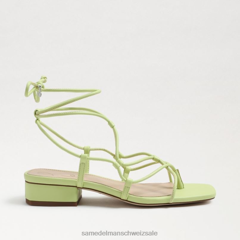 CH Sam Edelman Frauen Daffy-Sandale Kiwi-Leder X2J86423 Schuhwerk