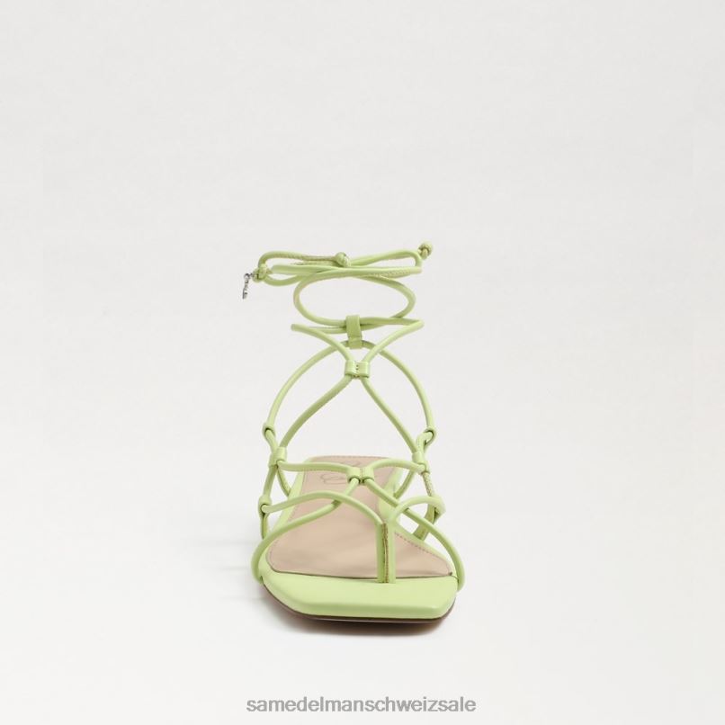 CH Sam Edelman Frauen Daffy-Sandale Kiwi-Leder X2J86423 Schuhwerk