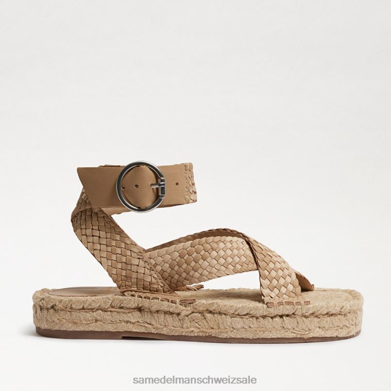 CH Sam Edelman Frauen Dakota-Plateausandale natürlich X2J86582 Schuhwerk