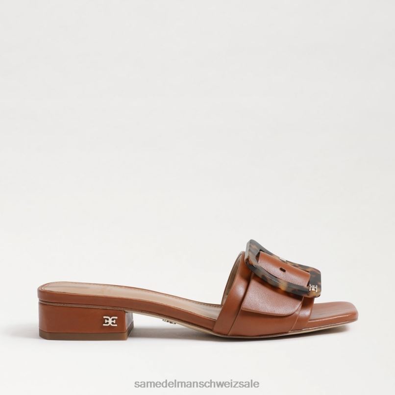 CH Sam Edelman Frauen Diacon-Sandale reichhaltiger Cognac X2J86418 Schuhwerk