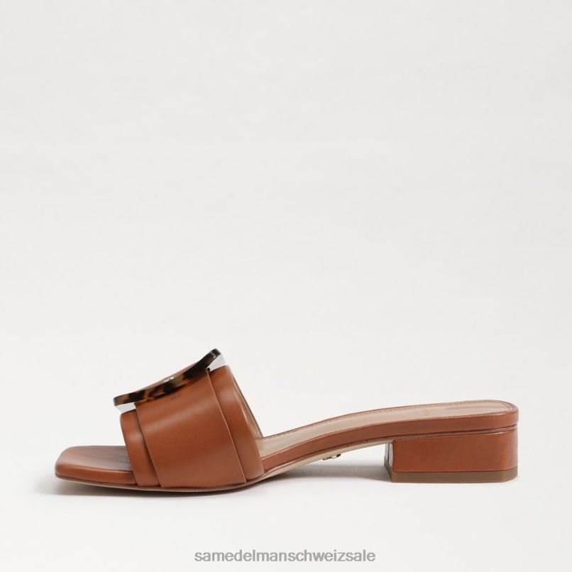 CH Sam Edelman Frauen Diacon-Sandale reichhaltiger Cognac X2J86418 Schuhwerk