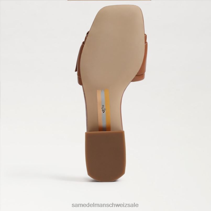 CH Sam Edelman Frauen Diacon-Sandale reichhaltiger Cognac X2J86418 Schuhwerk