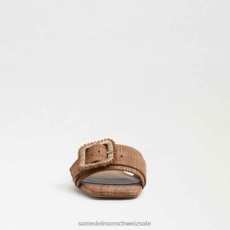 CH Sam Edelman Frauen Diakon-Sandale mit Perlen cuoio X2J86193 Schuhwerk