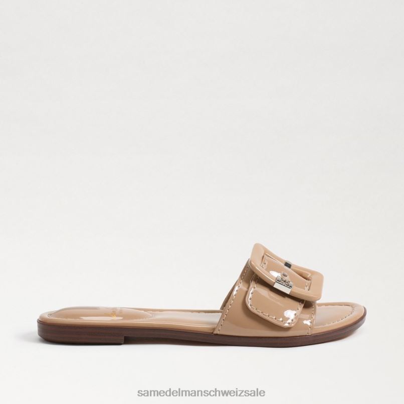 CH Sam Edelman Frauen Gaige Slide-Sandale Mandel X2J8629 Schuhwerk