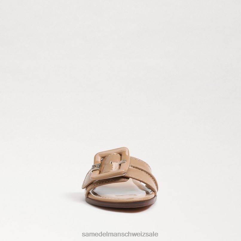 CH Sam Edelman Frauen Gaige Slide-Sandale Mandel X2J8629 Schuhwerk