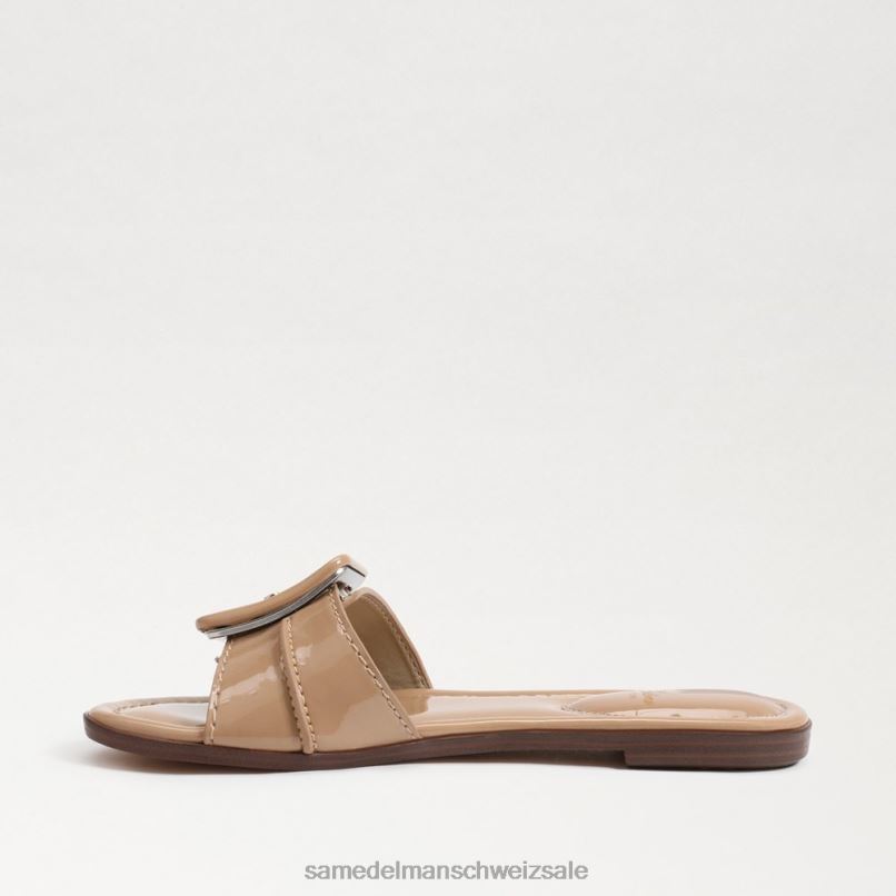 CH Sam Edelman Frauen Gaige Slide-Sandale Mandel X2J8629 Schuhwerk