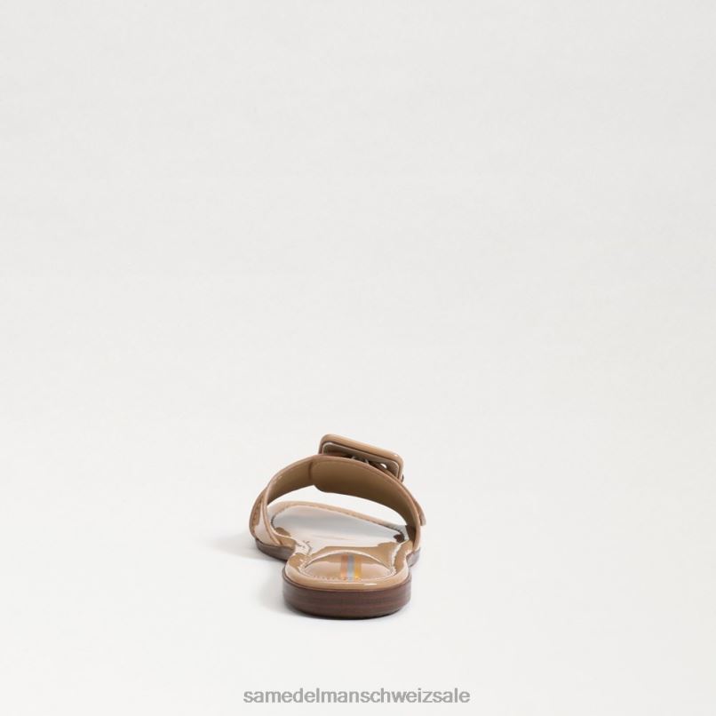 CH Sam Edelman Frauen Gaige Slide-Sandale Mandel X2J8629 Schuhwerk