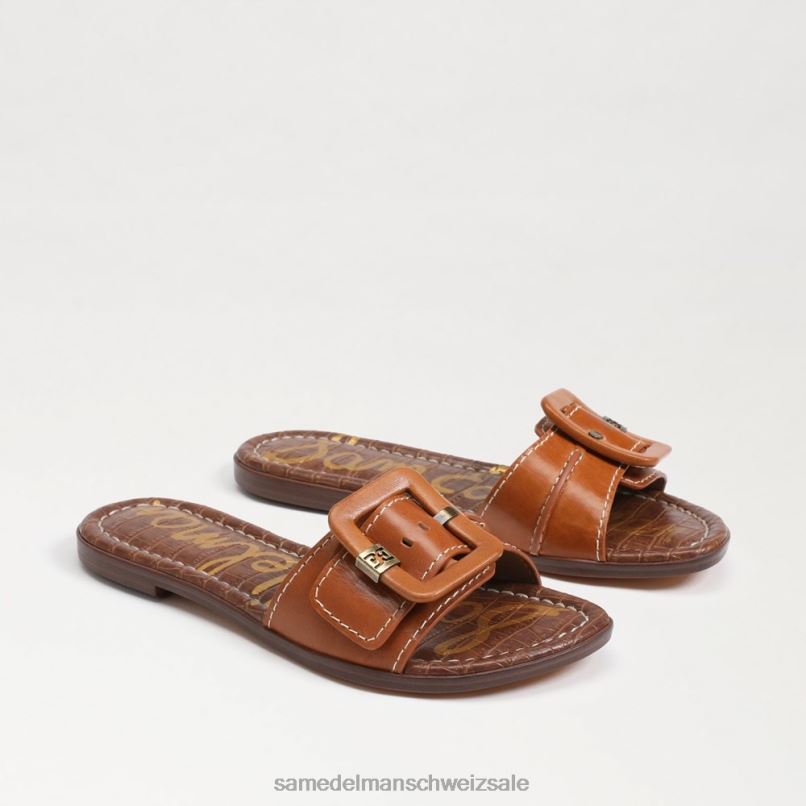 CH Sam Edelman Frauen Gaige Slide-Sandale Sattel X2J8631 Schuhwerk