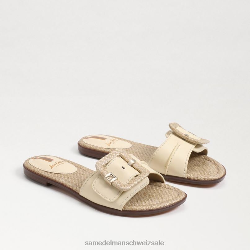 CH Sam Edelman Frauen Gaige Slide-Sandale gebleichter Weizen X2J8632 Schuhwerk