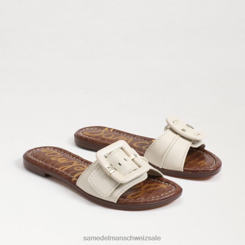 CH Sam Edelman Frauen Gaige Slide-Sandale modernes Elfenbein X2J8624 Schuhwerk