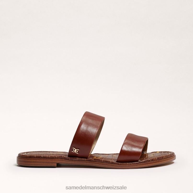 CH Sam Edelman Frauen Gala-Slide-Sandale Cognac X2J86254 Schuhwerk