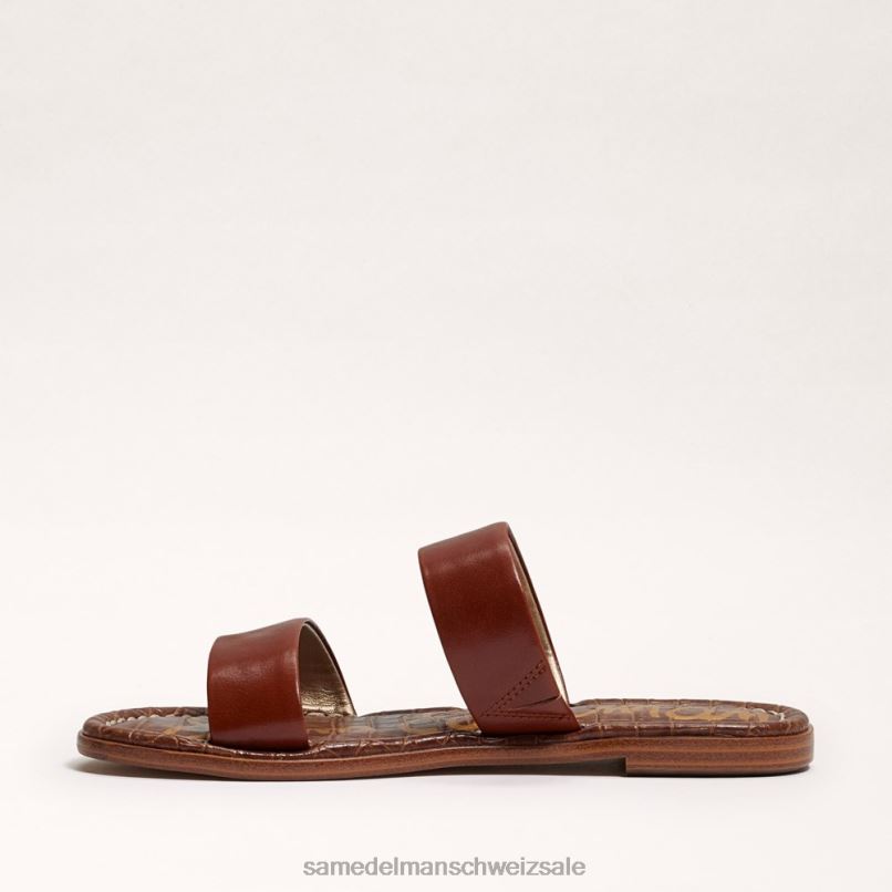 CH Sam Edelman Frauen Gala-Slide-Sandale Cognac X2J86254 Schuhwerk