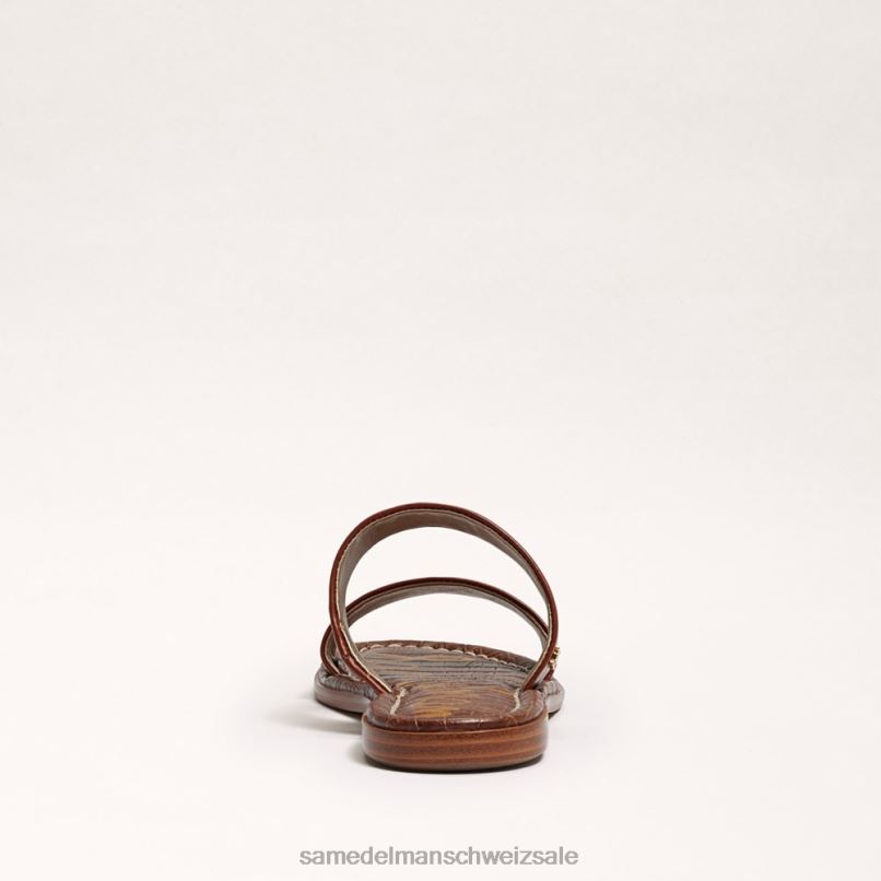 CH Sam Edelman Frauen Gala-Slide-Sandale Cognac X2J86254 Schuhwerk