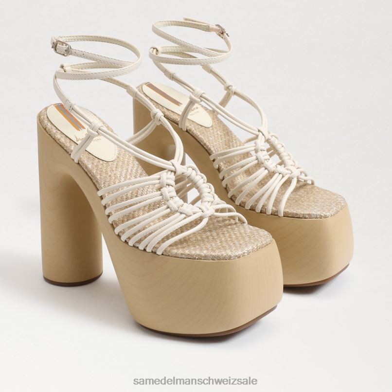 CH Sam Edelman Frauen Gia-Plateau-Absatz modernes Elfenbein X2J86698 Schuhwerk