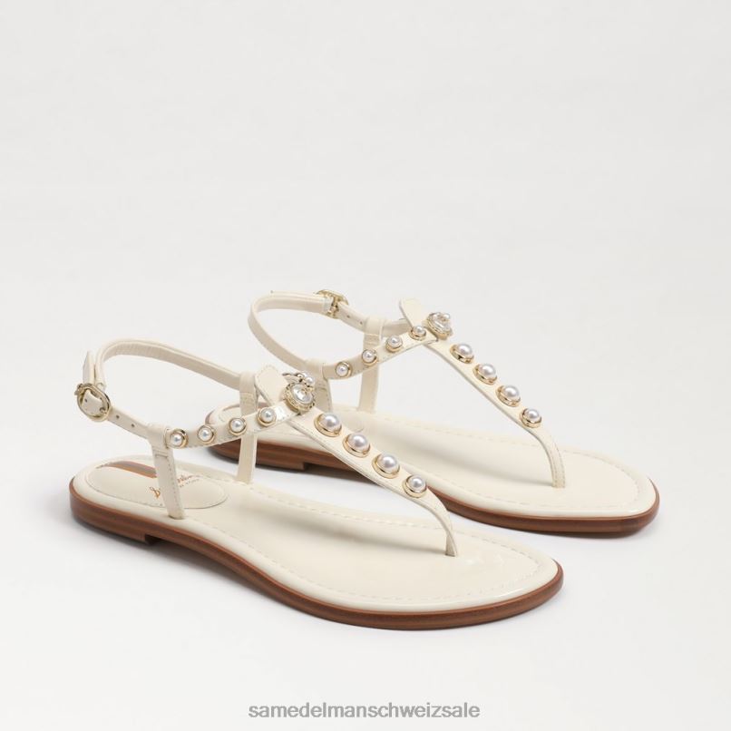 CH Sam Edelman Frauen Gigi Pearl Zehenstegsandale Porzellan X2J86555 Schuhwerk