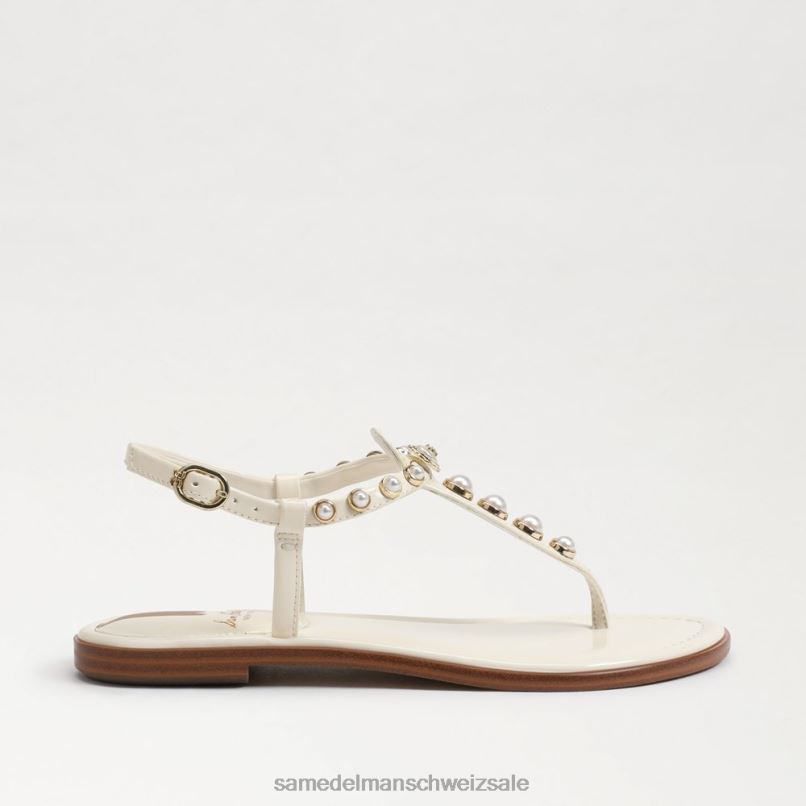 CH Sam Edelman Frauen Gigi Pearl Zehenstegsandale Porzellan X2J86555 Schuhwerk