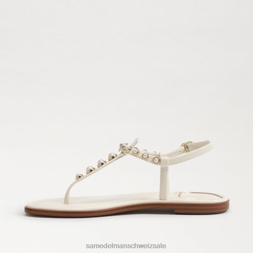 CH Sam Edelman Frauen Gigi Pearl Zehenstegsandale Porzellan X2J86555 Schuhwerk
