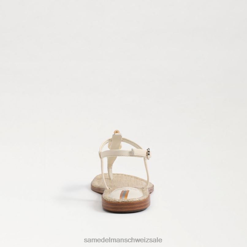 CH Sam Edelman Frauen Gigi Retro-Zehensandale modernes Elfenbein X2J86496 Schuhwerk