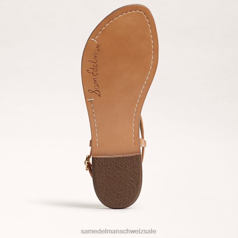 CH Sam Edelman Frauen Gigi Retro-Zehensandale natürlich X2J86495 Schuhwerk