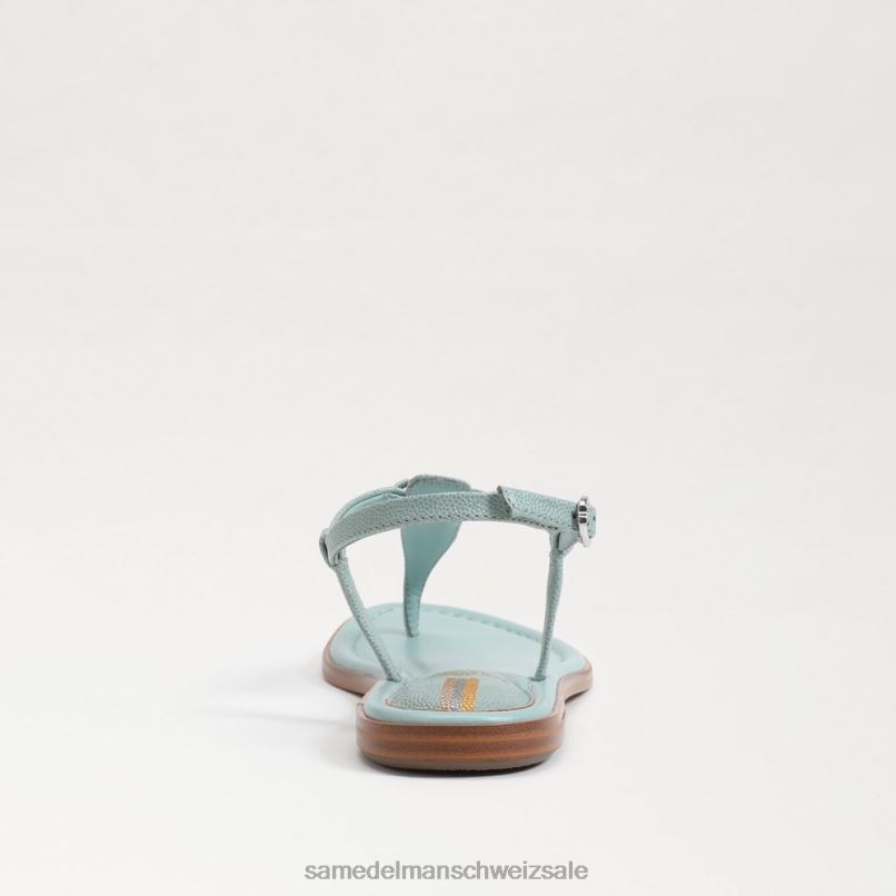 CH Sam Edelman Frauen Gigi Signet Zehenstegsandale Flut blau X2J86556 Schuhwerk