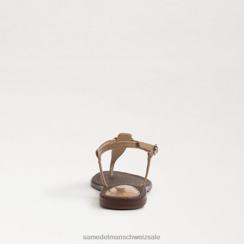 CH Sam Edelman Frauen Gigi Signet Zehenstegsandale Mandel X2J86562 Schuhwerk