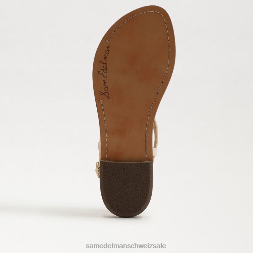CH Sam Edelman Frauen Gigi Signet Zehenstegsandale modernes Elfenbein X2J86558 Schuhwerk
