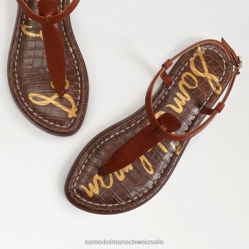 CH Sam Edelman Frauen Gigi-Zehensandale Konabraun X2J86229 Schuhwerk