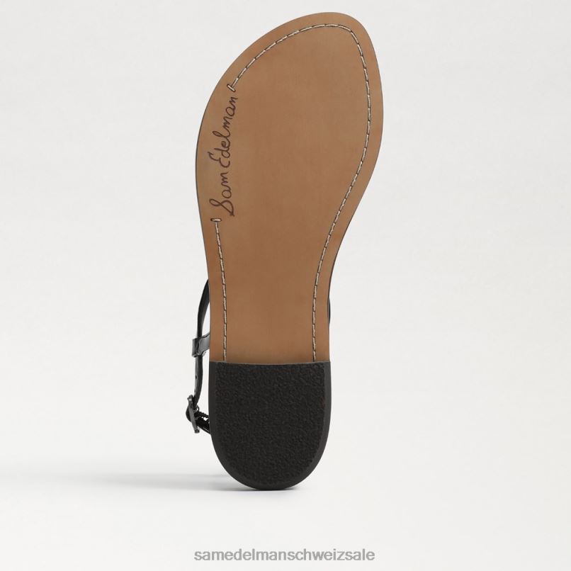 CH Sam Edelman Frauen Gigi-Zehensandale Schwarz X2J86234 Schuhwerk