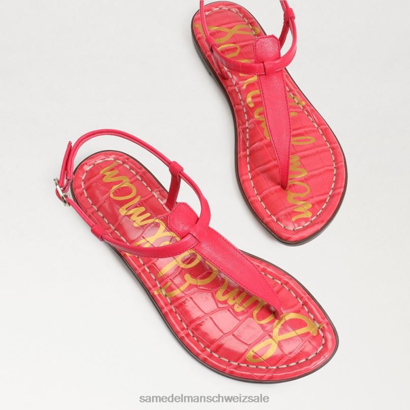 CH Sam Edelman Frauen Gigi-Zehensandale Ultra-Fuchsia X2J86230 Schuhwerk