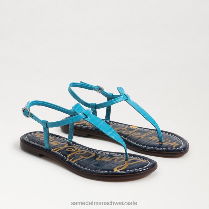 CH Sam Edelman Frauen Gigi-Zehensandale milos blau X2J86226 Schuhwerk
