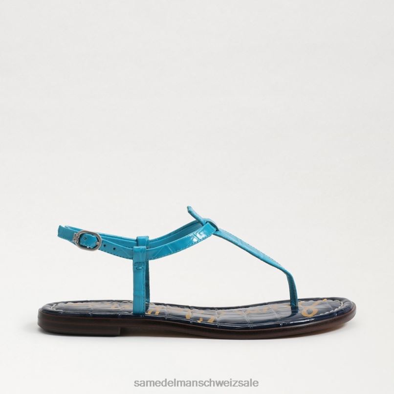 CH Sam Edelman Frauen Gigi-Zehensandale milos blau X2J86226 Schuhwerk