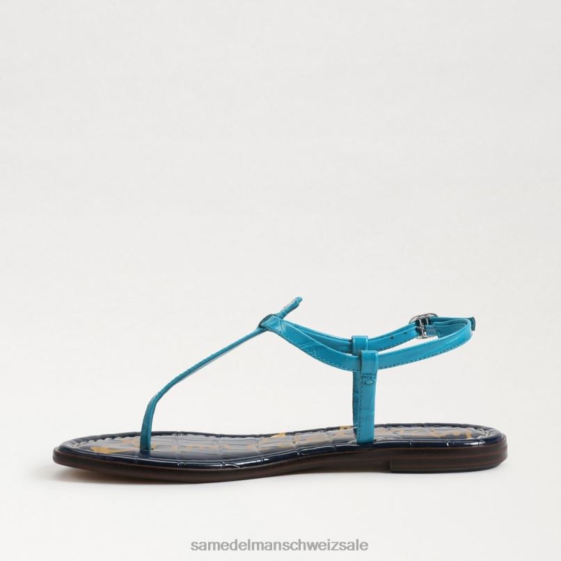 CH Sam Edelman Frauen Gigi-Zehensandale milos blau X2J86226 Schuhwerk