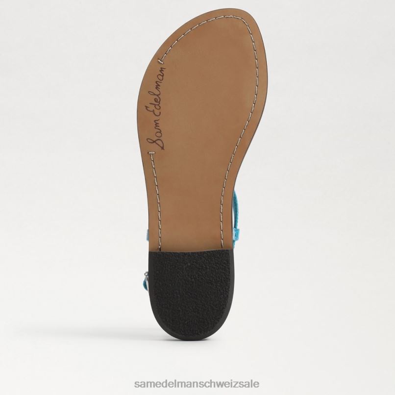 CH Sam Edelman Frauen Gigi-Zehensandale milos blau X2J86226 Schuhwerk
