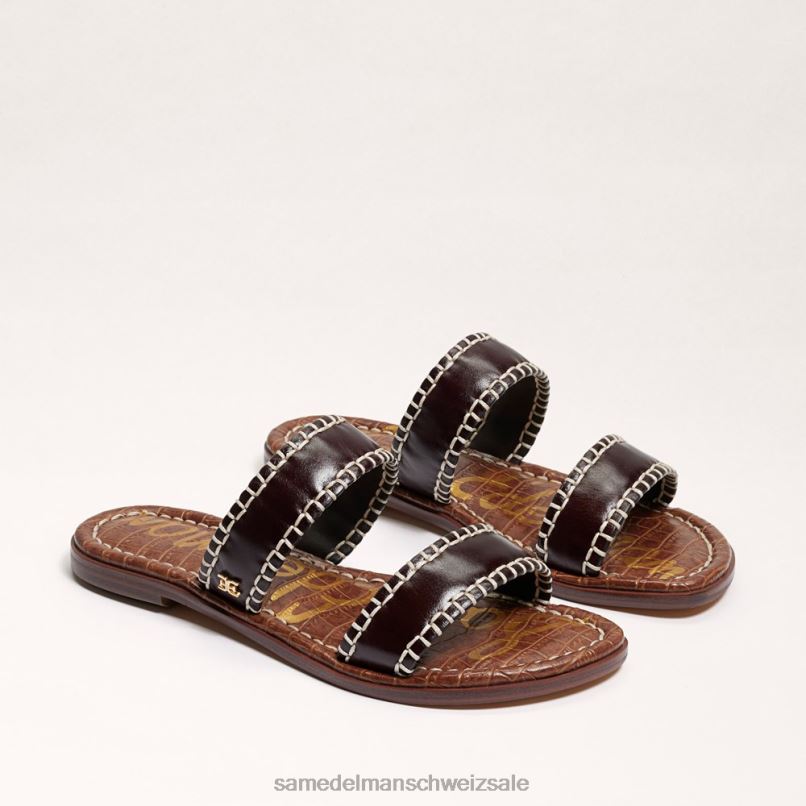 CH Sam Edelman Frauen Ginna-Slide-Sandale dunkelbraun X2J86263 Schuhwerk
