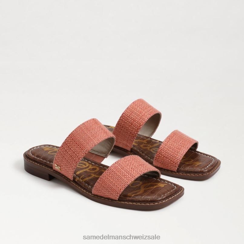 CH Sam Edelman Frauen Haydee Slide-Sandale Stuckrosa X2J86570 Schuhwerk