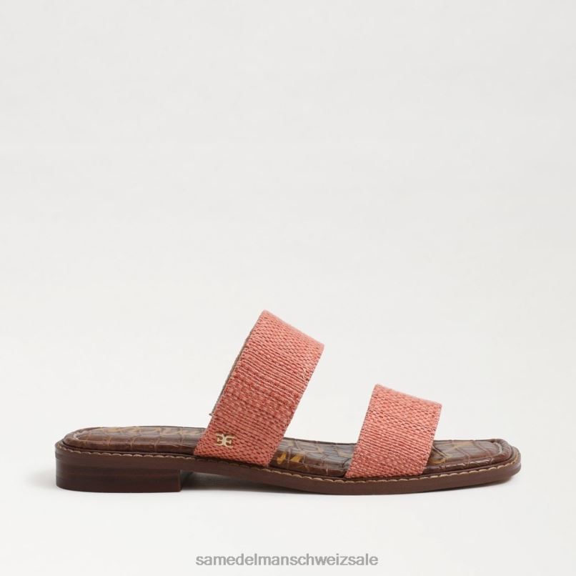 CH Sam Edelman Frauen Haydee Slide-Sandale Stuckrosa X2J86570 Schuhwerk