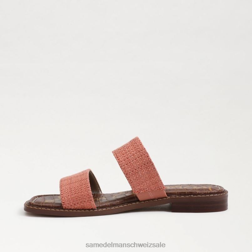 CH Sam Edelman Frauen Haydee Slide-Sandale Stuckrosa X2J86570 Schuhwerk