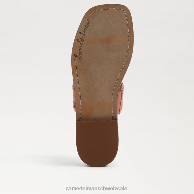 CH Sam Edelman Frauen Haydee Slide-Sandale Stuckrosa X2J86570 Schuhwerk