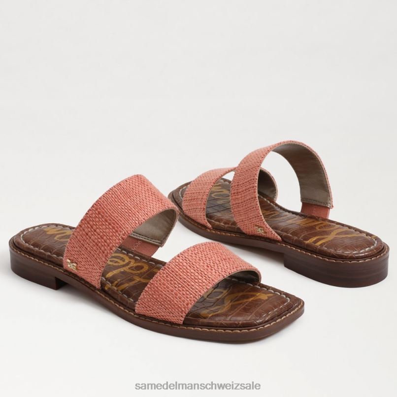 CH Sam Edelman Frauen Haydee Slide-Sandale Stuckrosa X2J86570 Schuhwerk