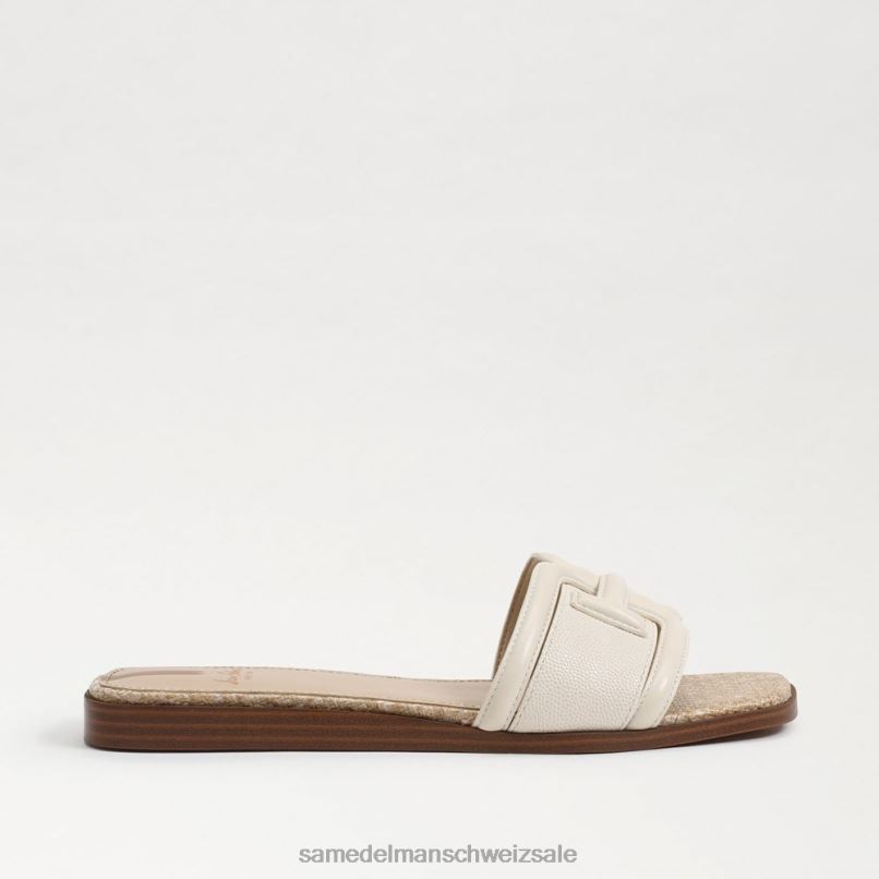 CH Sam Edelman Frauen Irina Slide-Sandale modernes Elfenbein/Bananencreme X2J862 Schuhwerk