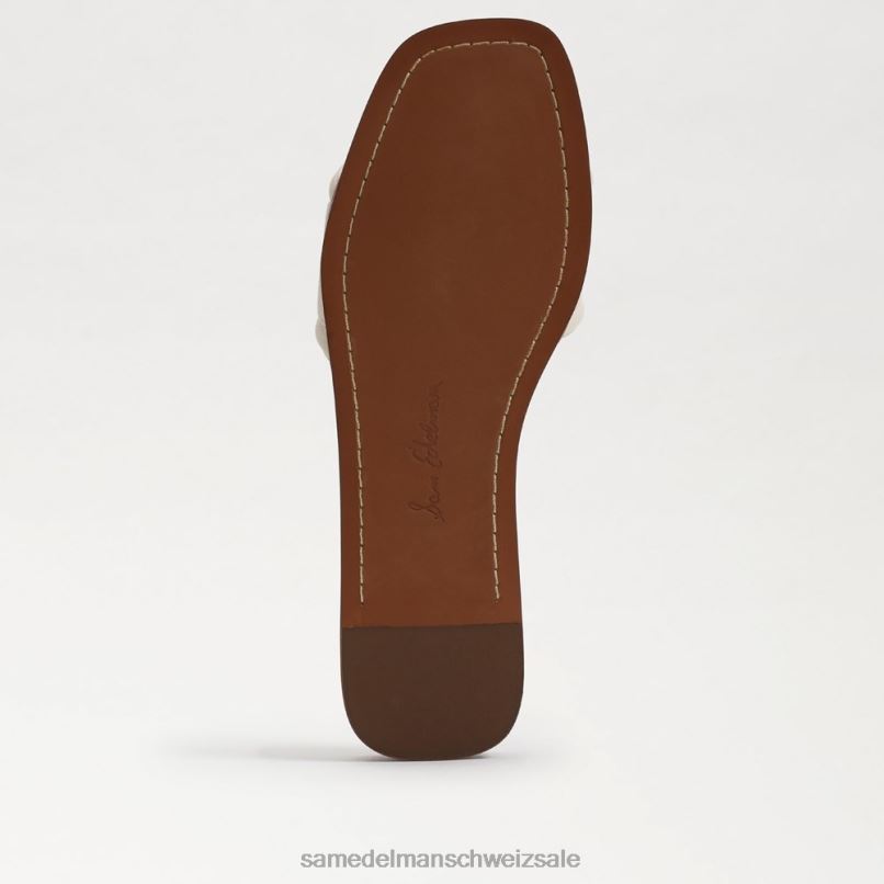 CH Sam Edelman Frauen Irina Slide-Sandale modernes Elfenbein/Bananencreme X2J862 Schuhwerk